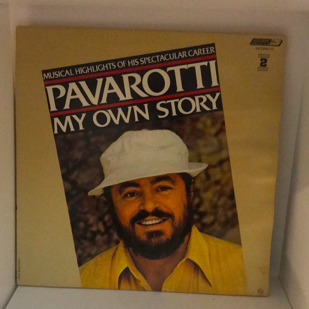 3/$50 Pavarotti “My Own Story” 2x LP vintage vinyl album 1981